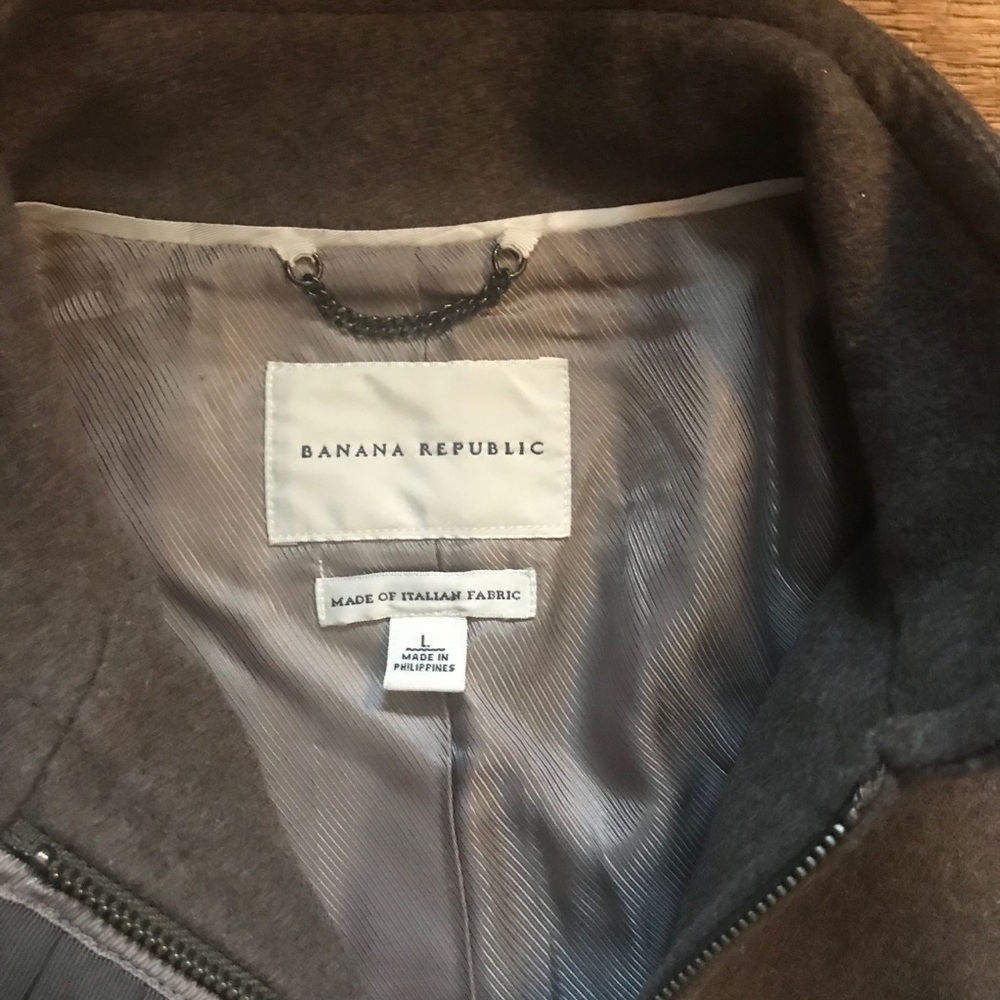 SOLD: Banana Republic Wool Italian Fabric Coat - Picture 6 of 9